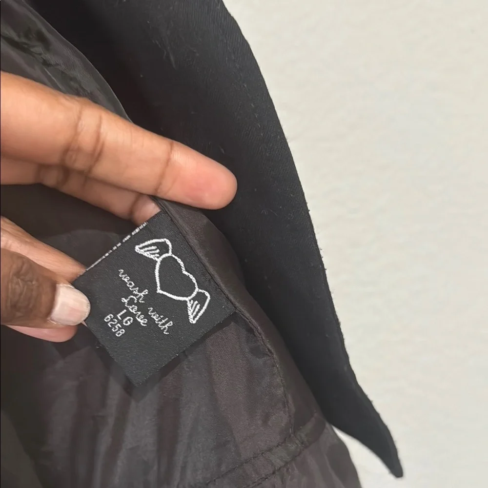 Spin doctor Black Ruffled Tiered Steampunk Blazer goth witchy Beatrice waistcoat - Picture 8 of 14